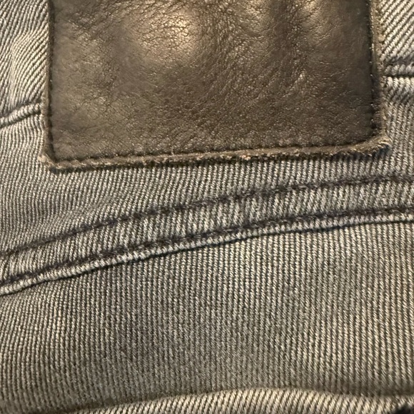 Zara Gray Denim Jeans size 4 - Picture 8 of 10